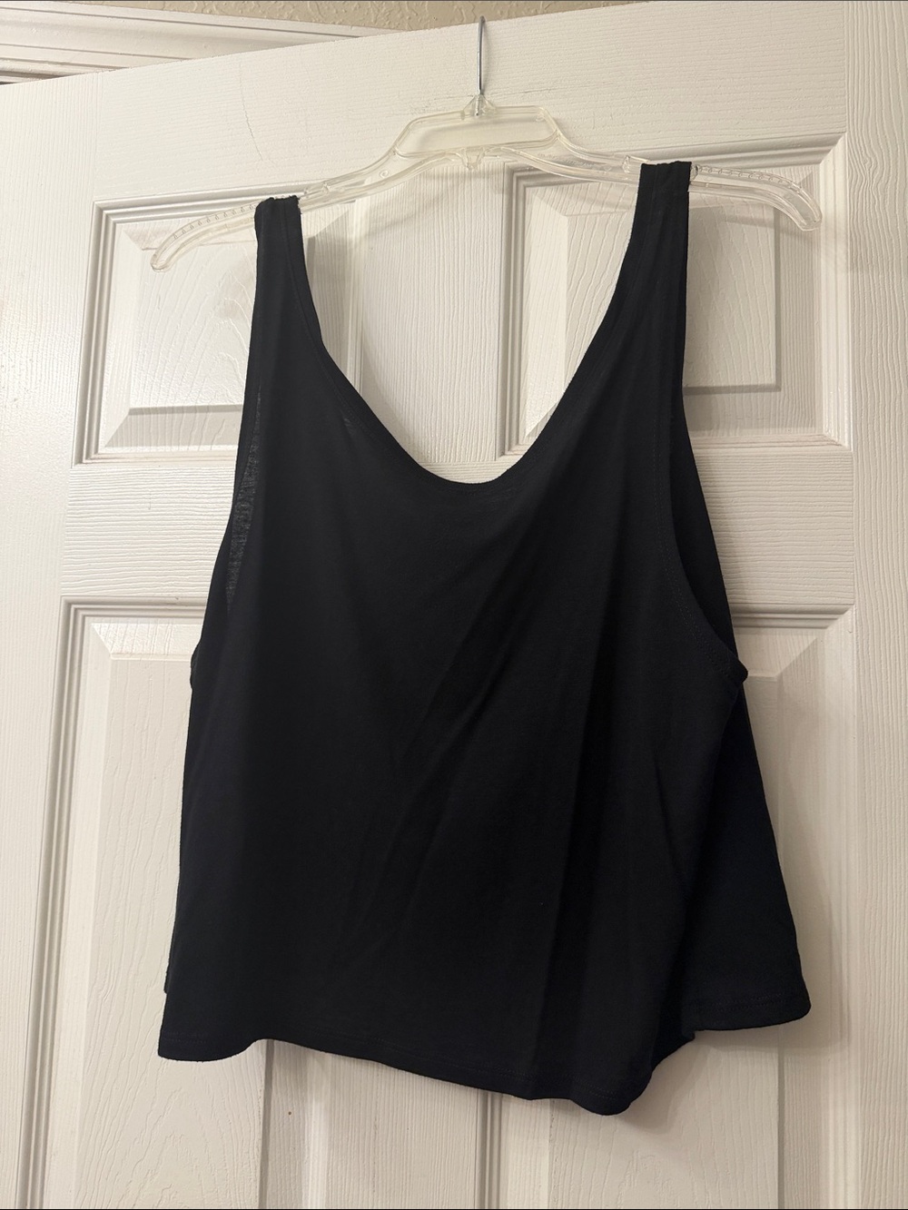 Bella Canvas Black Scoop Neck Tank Top with Graphic Detail - Picture 3 of 3